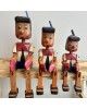 Painted Wooden Ornamental Pinocchio