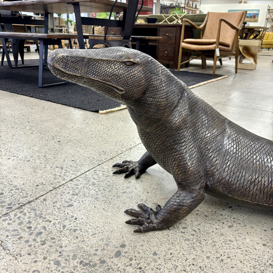 Bronze Komodo Dragon