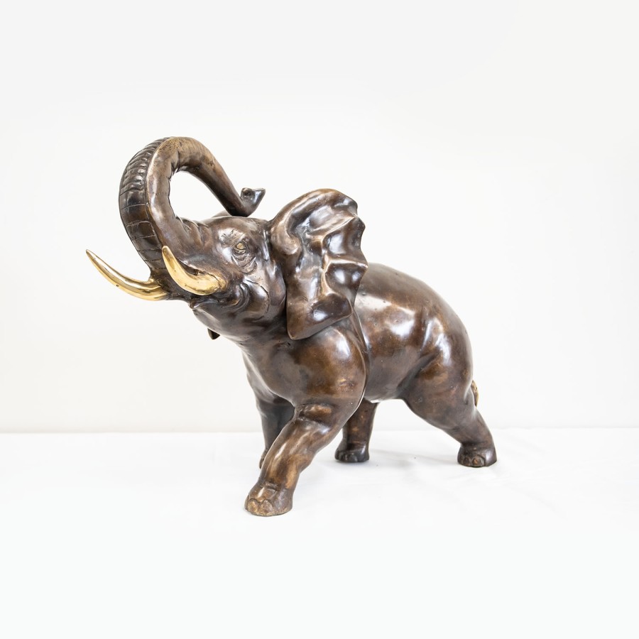 Bronze Elephant - Medium