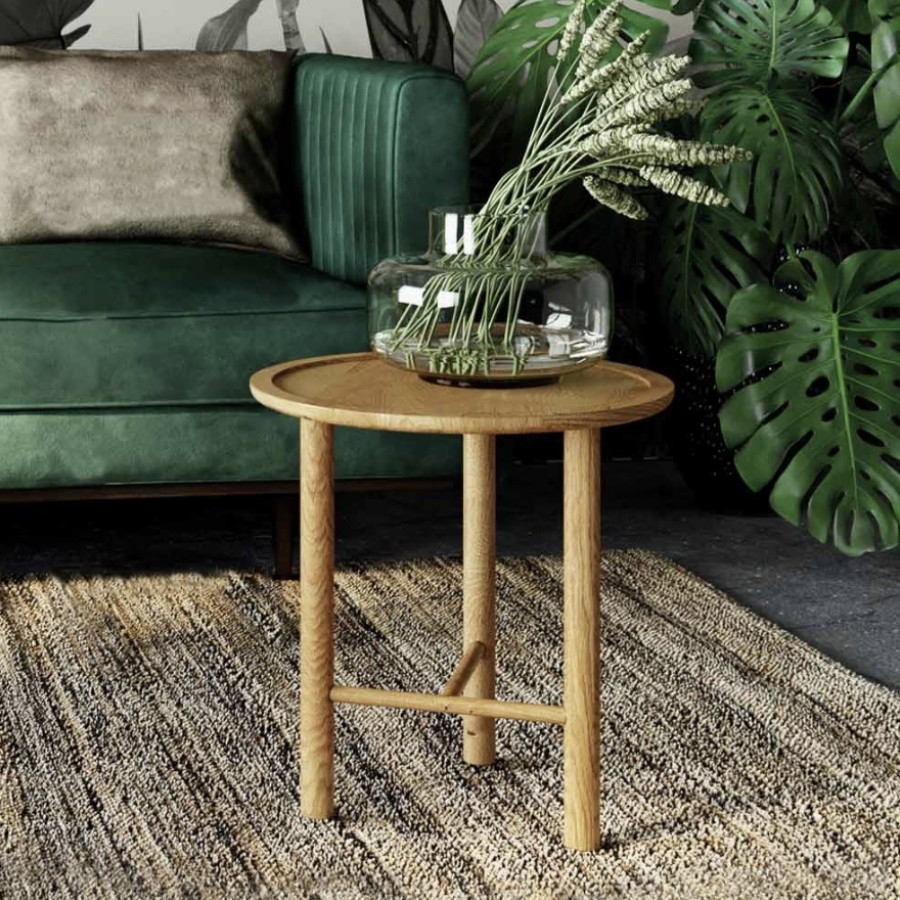 Contempo Side Table - Natural Oak