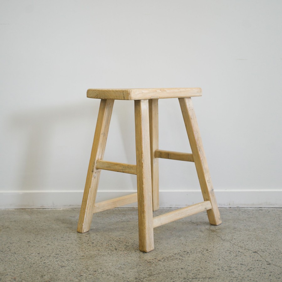 Martha Timber Stool - Natural