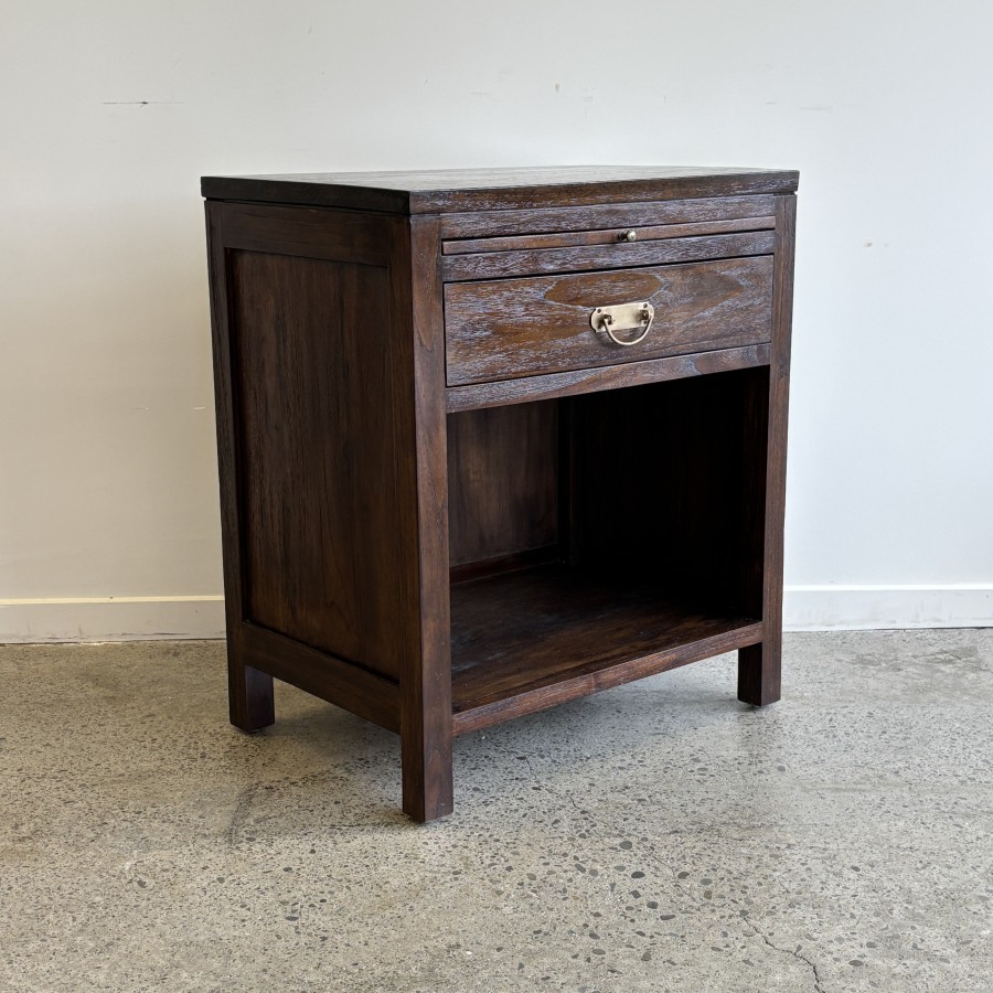 Lamp Table - Rustic Teak