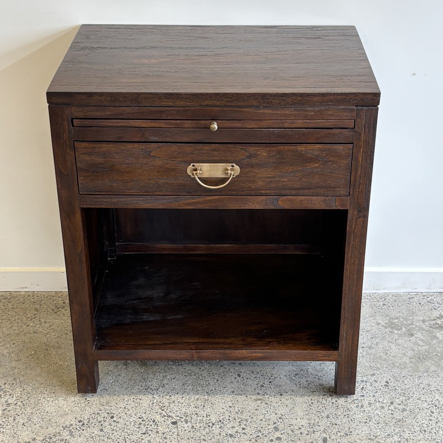 Lamp Table - Rustic Teak