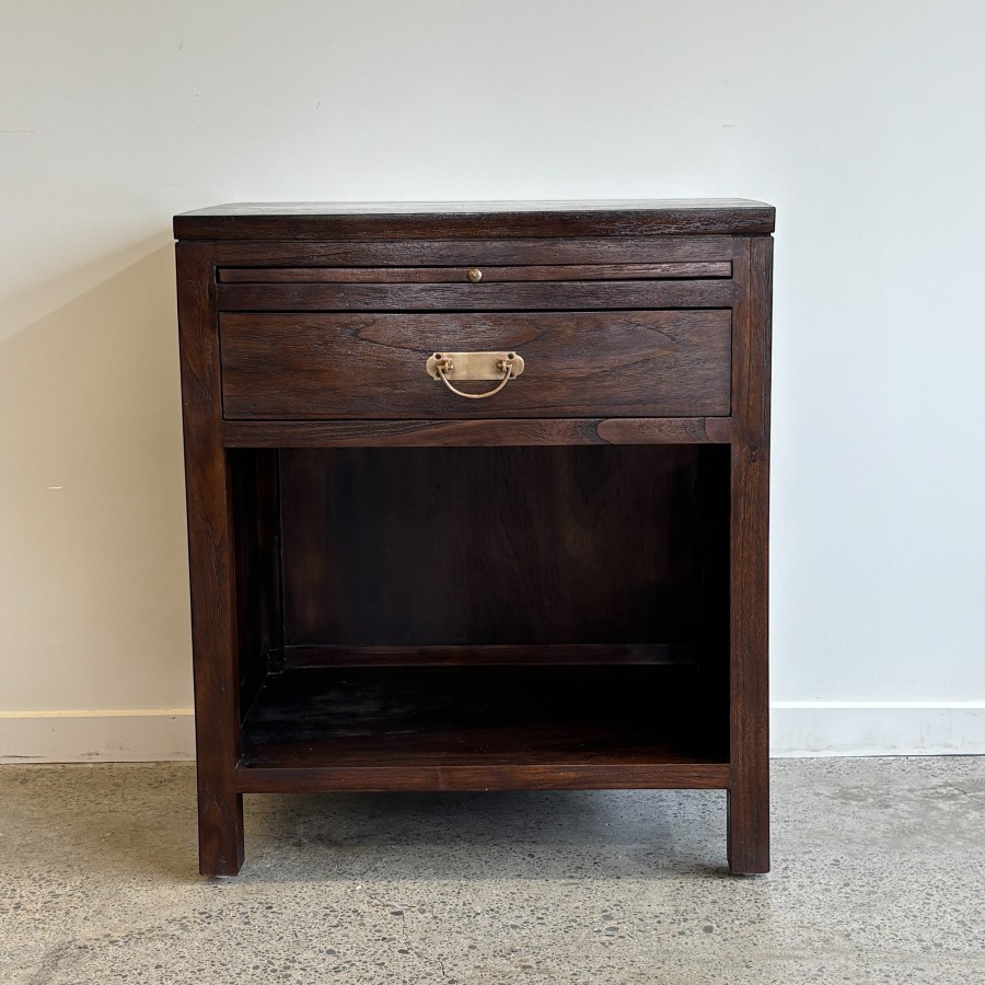 Lamp Table - Rustic Teak