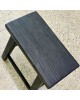 Martha Timber Stool - Black