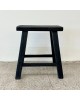 Martha Timber Stool - Black