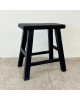 Martha Timber Stool - Black