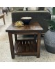 Side Table - Rustic Teak