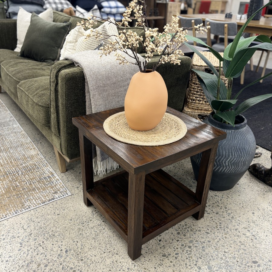 Side Table - Rustic Teak