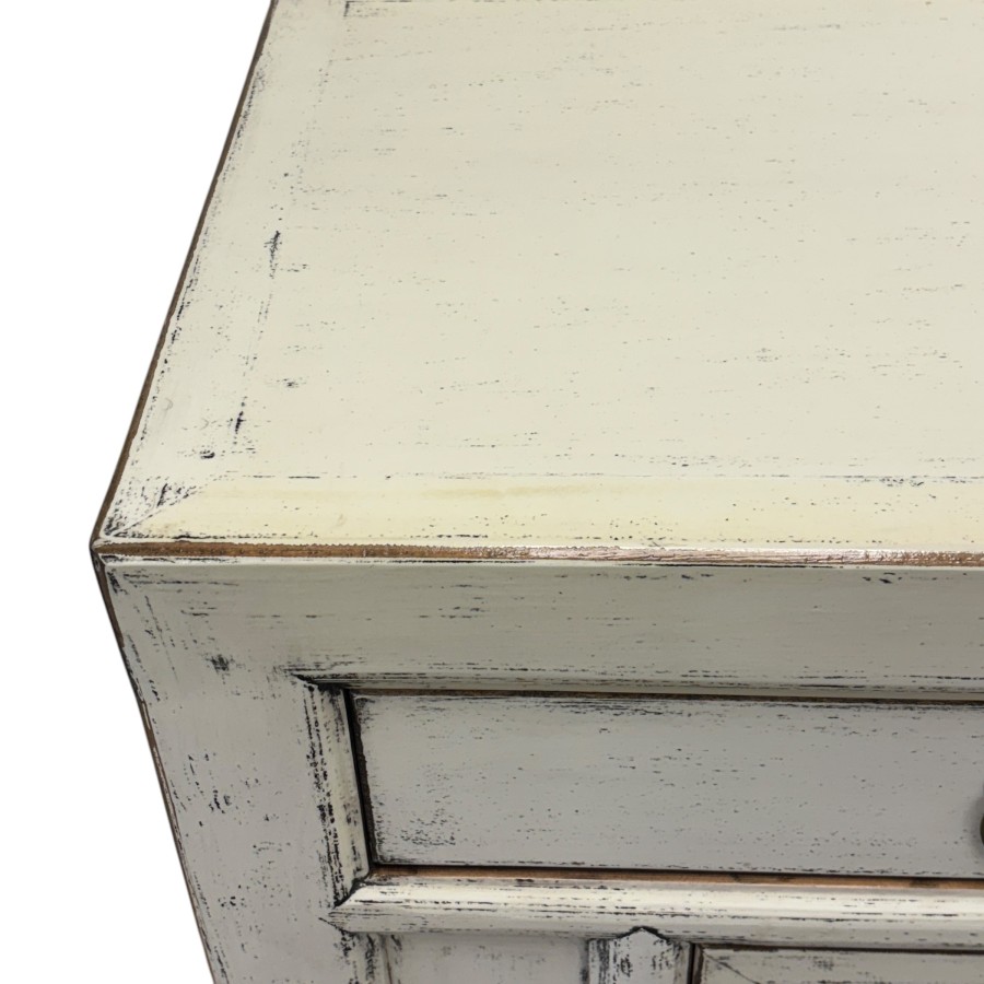 Elliot Sideboard  - Distressed White