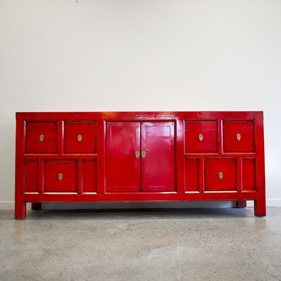 Far East Morocco Sideboard - Red