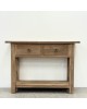 Farrow 2 Drawer Console - Natural Teak