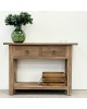 Farrow 2 Drawer Console - Natural Teak