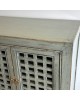 Lattice 4 Door Sideboard - Smoke