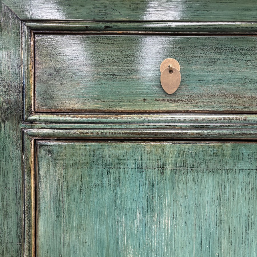 Loui Sideboard - Distressed Sea Green