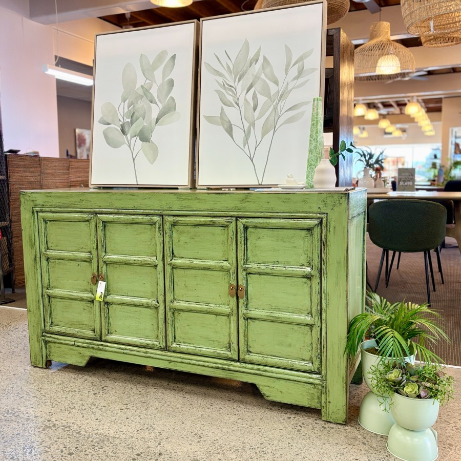 Far East Maria Sideboard - Spring Green