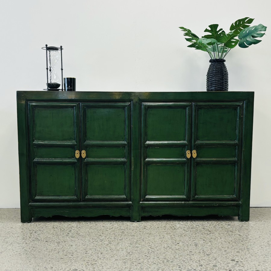 Far East Maria Sideboard - Emerald Green