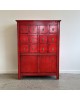 Oriental Medicine Drawers - Red