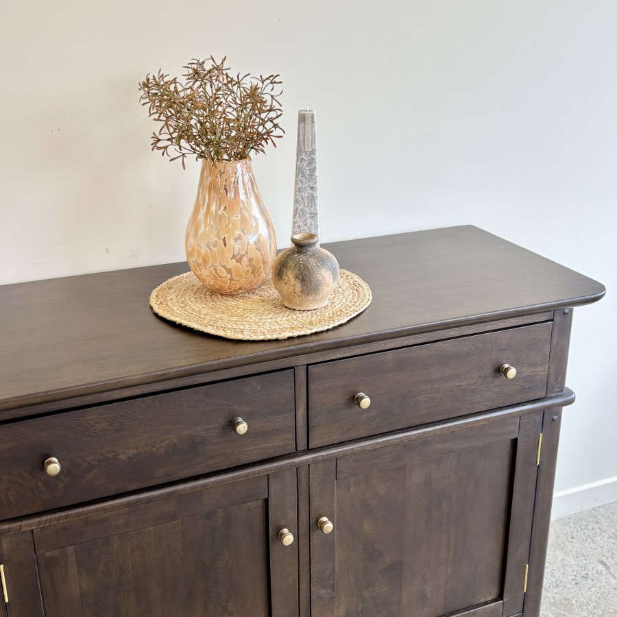 Rocco 2 Door Sideboard - Warm Iron Brown