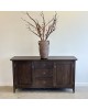 Rocco 3 Drawer Sideboard - Warm Iron Brown