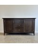 Rocco 3 Drawer Sideboard - Warm Iron Brown