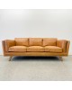 Fergus Leather Sofa - Toffee