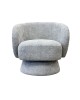 Jenna Swivel Chair - Lava