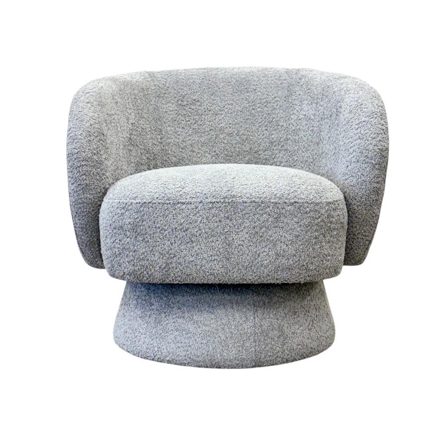 Jenna Swivel Chair - Lava