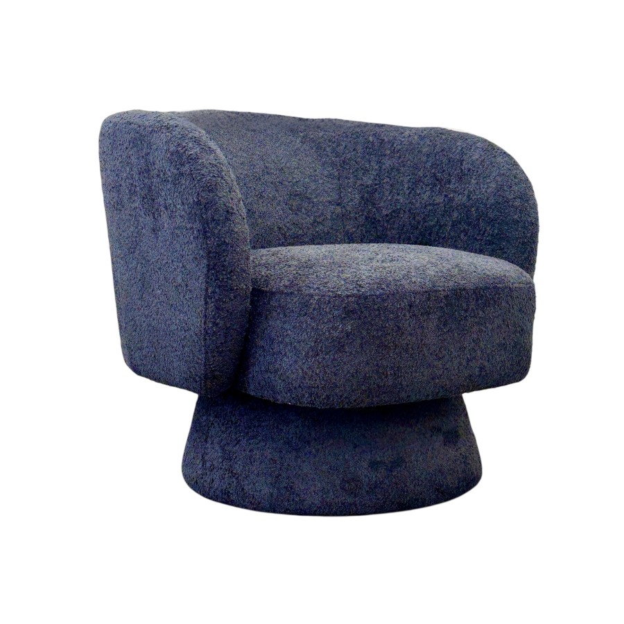 Jenna Swivel Chair - Shadow