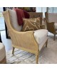 Maya Chair - Natural & Ivory