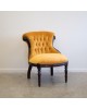 Milan Accent Chair - Gold