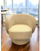 Jenna Swivel Chair - Beige