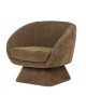 Lolo Swivel Chair - Plush Olive