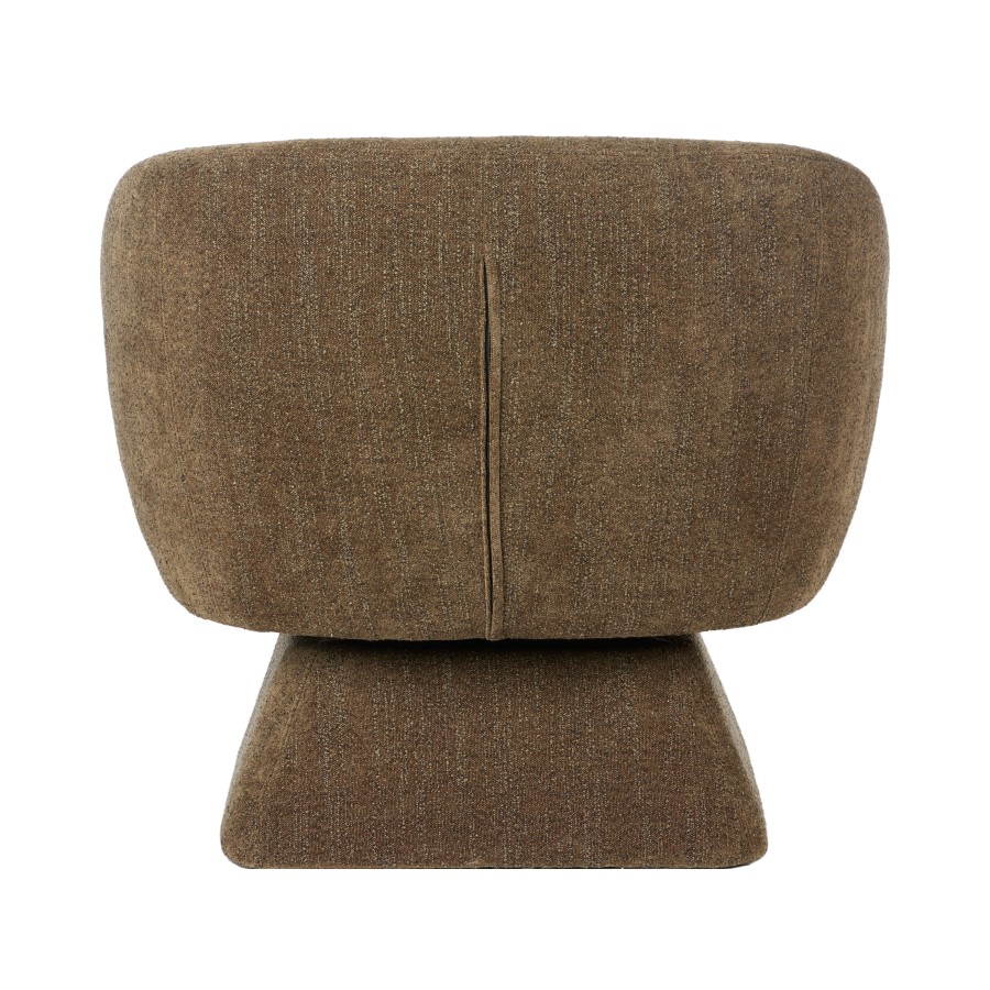 Lolo Swivel Chair - Plush Olive