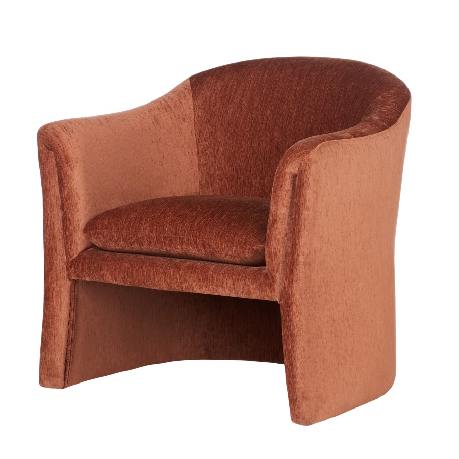 Sydney Occasional Chair - Rust