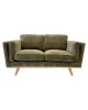 Fergus 2 Seat Sofa - Plush Olive 