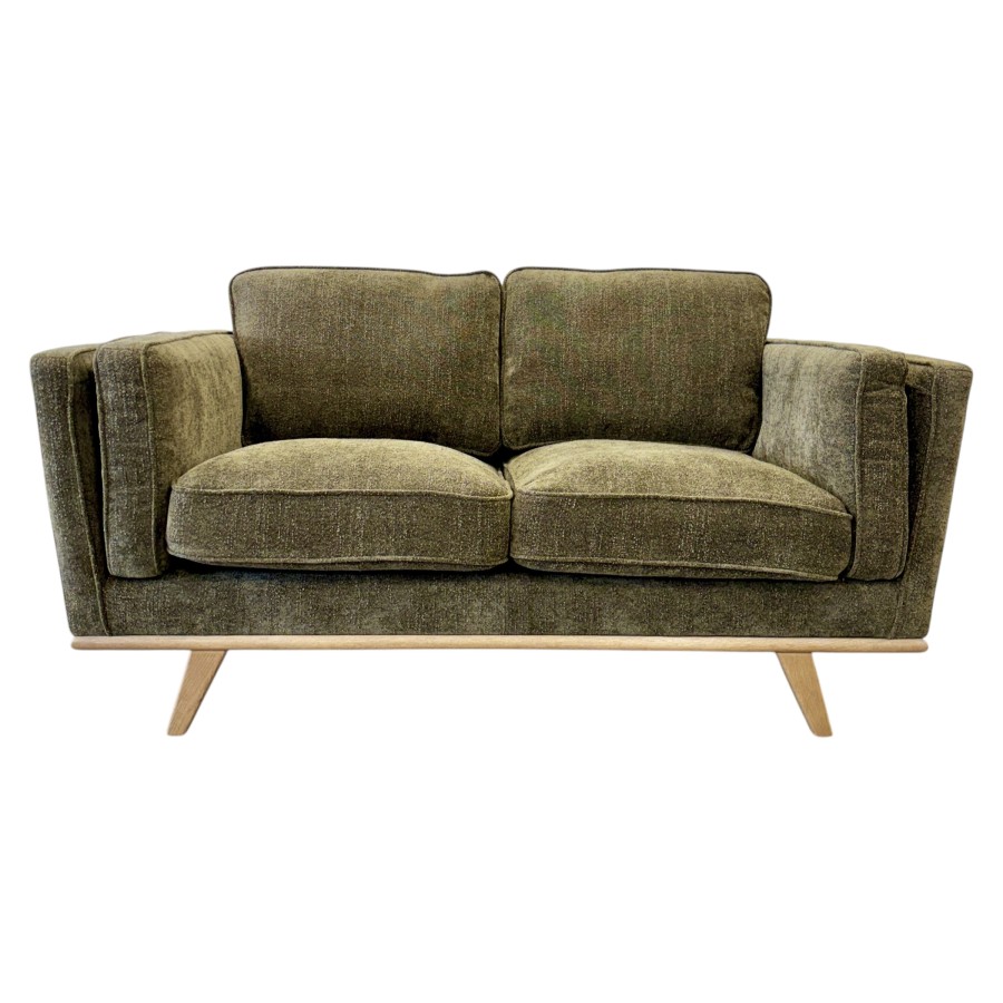 Fergus 2 Seat Sofa - Plush Olive 