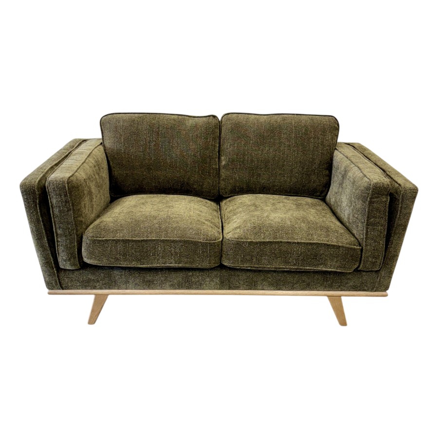 Fergus 2 Seat Sofa - Plush Olive 