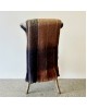 Bliss Wool/Mohair Throw - Coffee + Terracotta