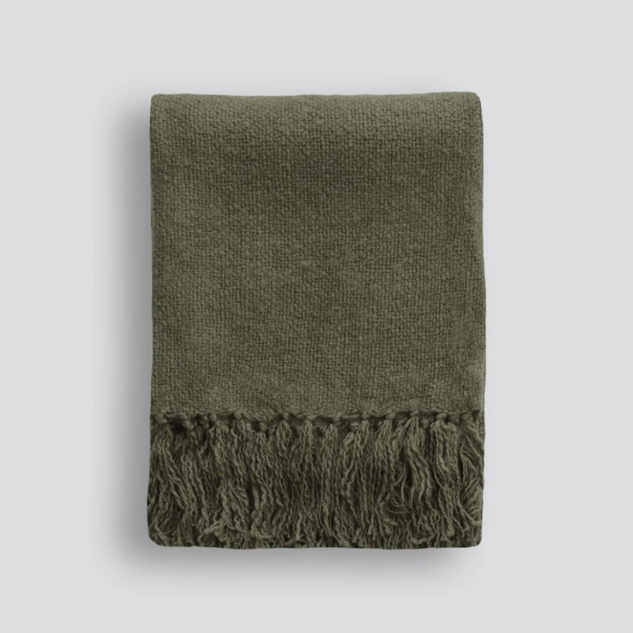 Serenade Throw - Olive