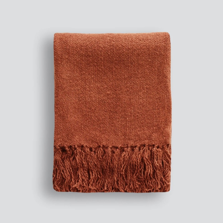 Serenade Throw - Burnt Orange