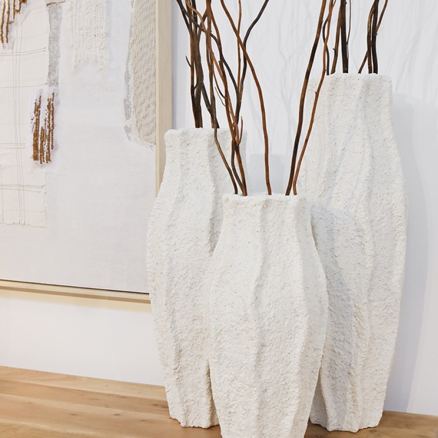 Talia Ceramic Pot - White