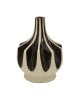 Adnan Ceramic Vase - Olive/Natural