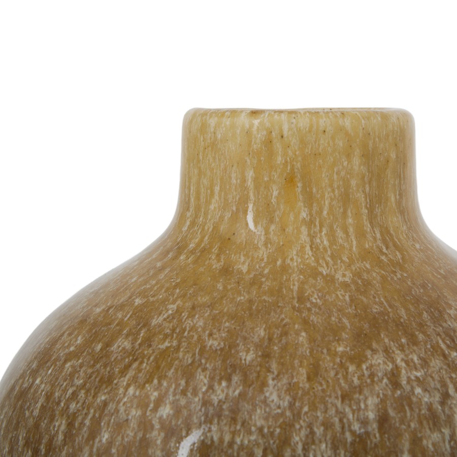 Avaris Vase - Marbled Olive