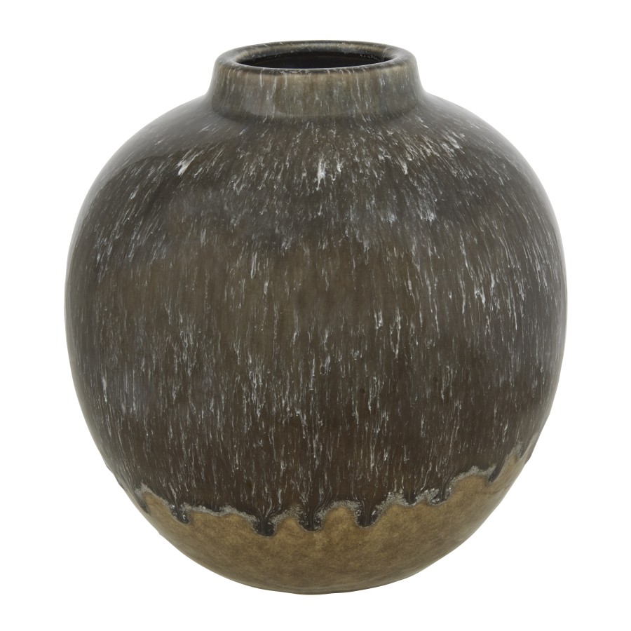 Avaris Vase - Marbled Licorice