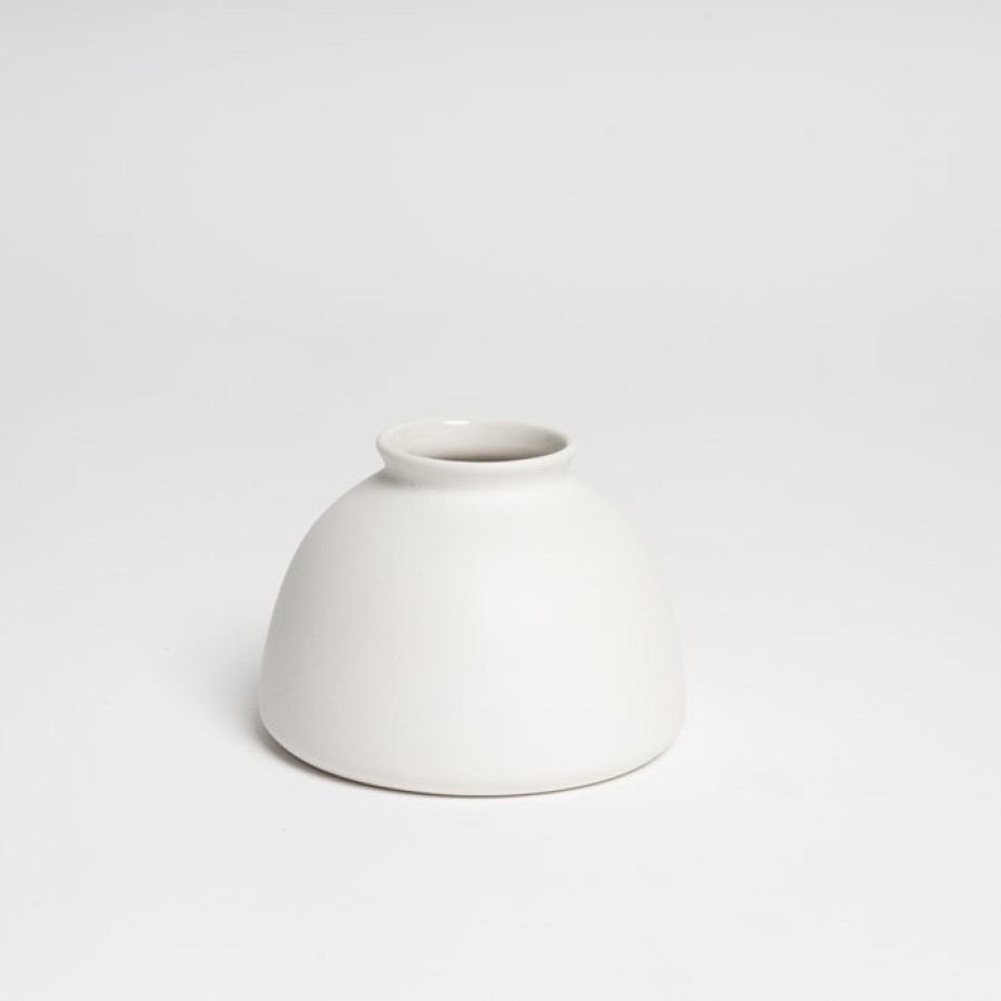 Beau Bud Vase - White