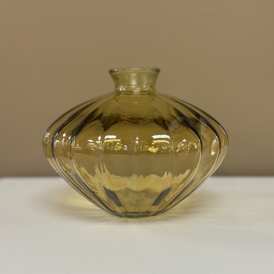 Porta Bottle Vase - Amber