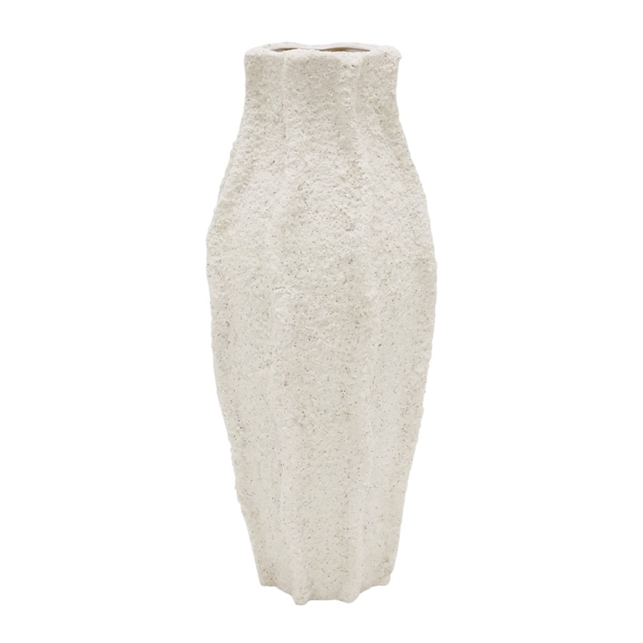 Talia Ceramic Pot - White