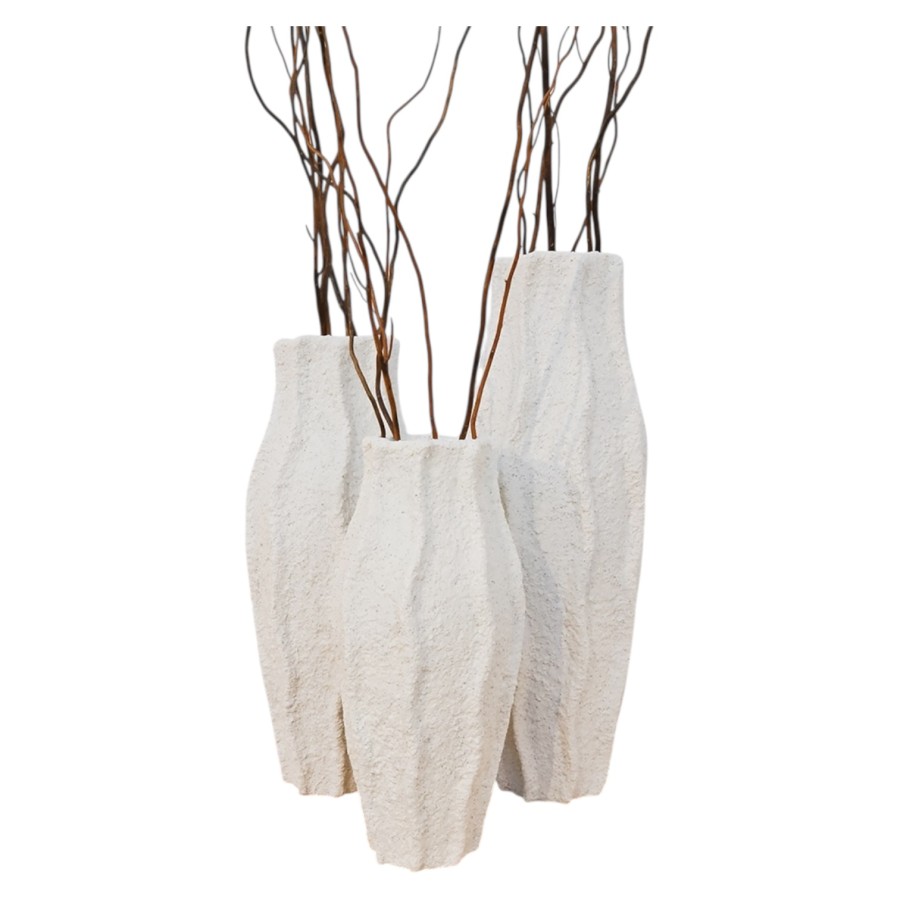 Talia Ceramic Pot - White