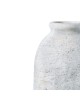 Textured Ceramic Pot - Distressed White